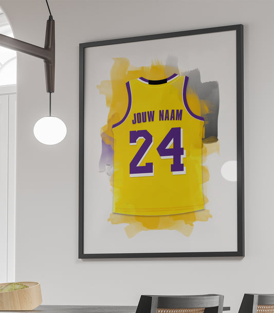 LA Lakers basketbal poster