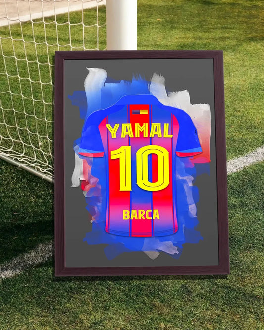 Yamal voetbal poster FC Barcelona Cadeau
