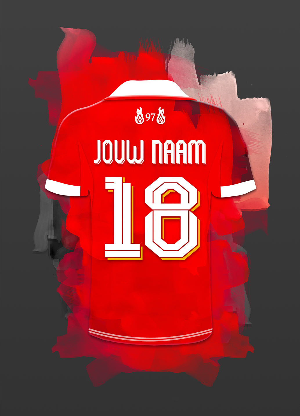 Liverpool FC wanddecoratie - Losse poster - Voetbal fan cadeau