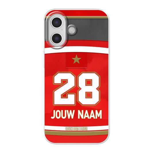 Standard Luik - Standard de Liege telefoonhoesje - Apple iPhone - Voetbal fan kado