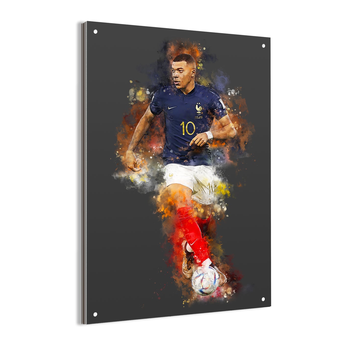Kylian Mbappe aluminium dibond kopen
