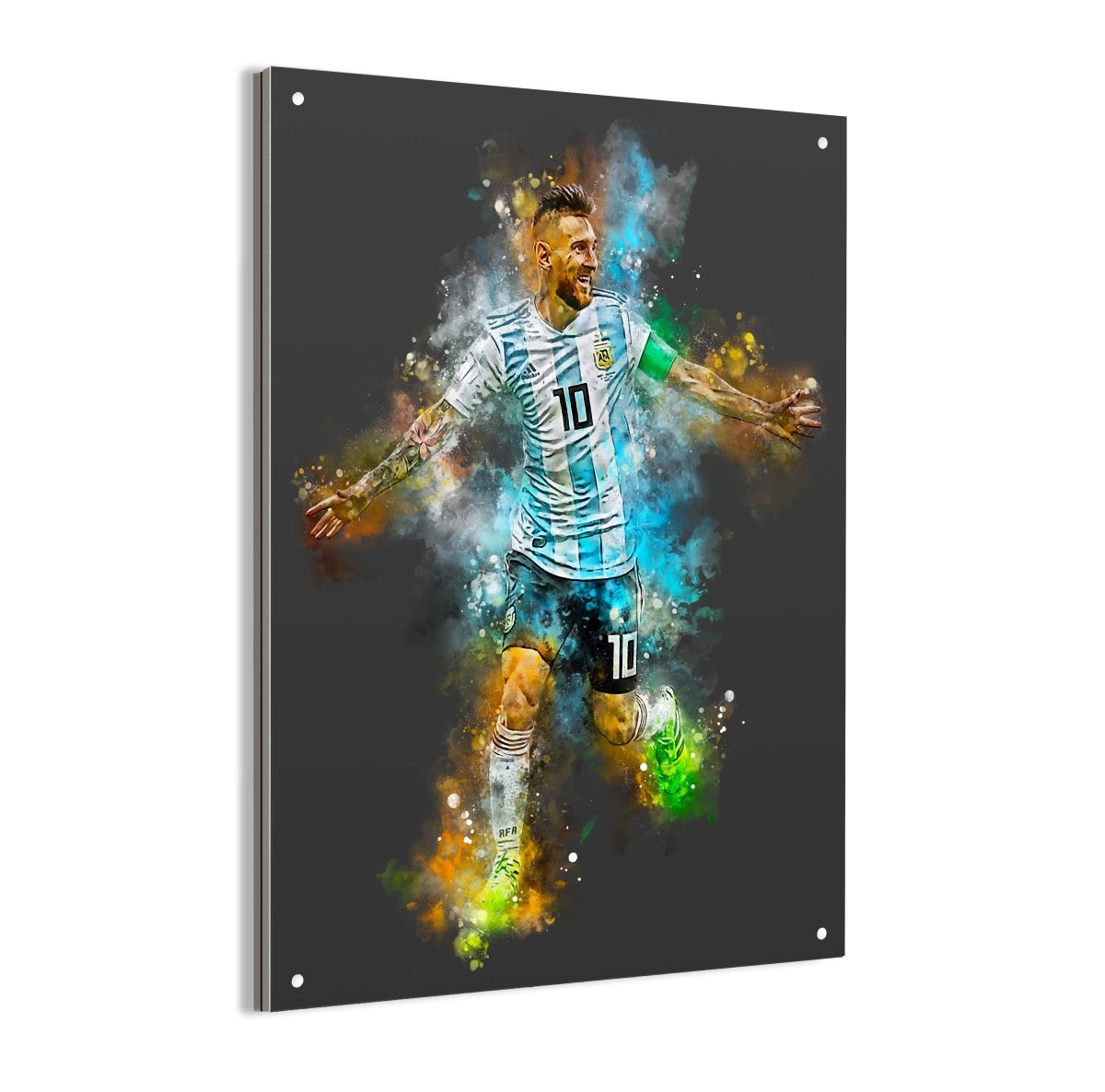 Lionel Messi aluminium dibond kopen