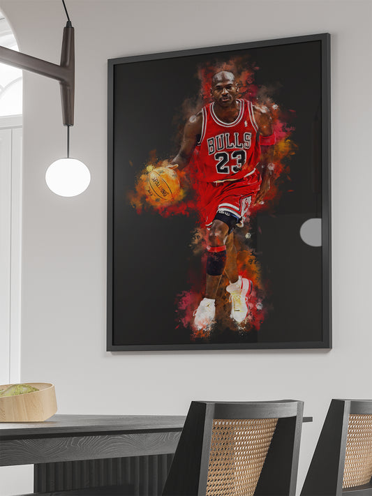 michael jordan poster basketbal