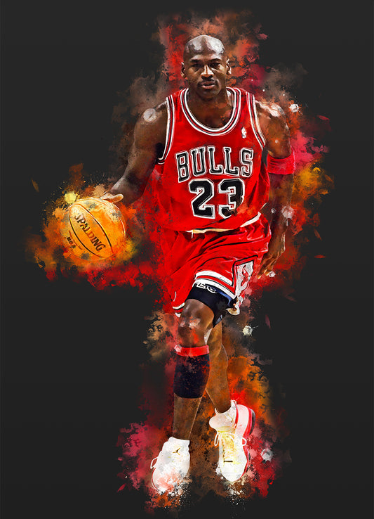 michael jordan poster basketbal