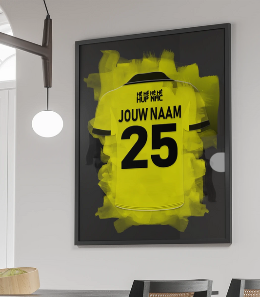 NAC Breda Poster Met Personalisatie Jongenskamer