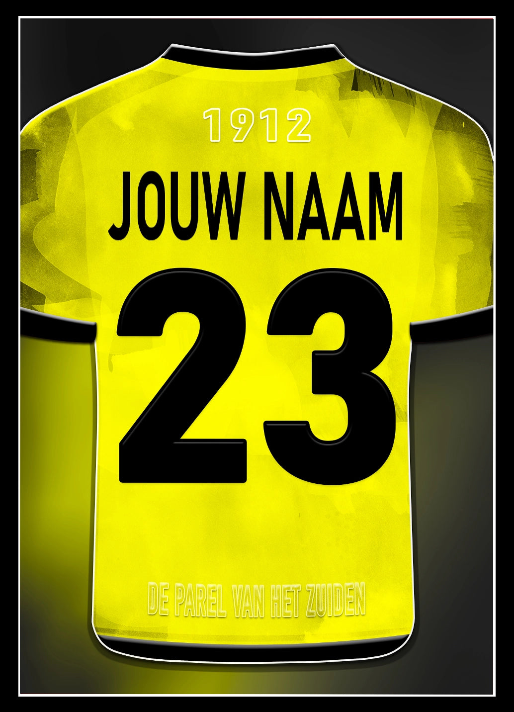 NAC Breda ingelijste poster