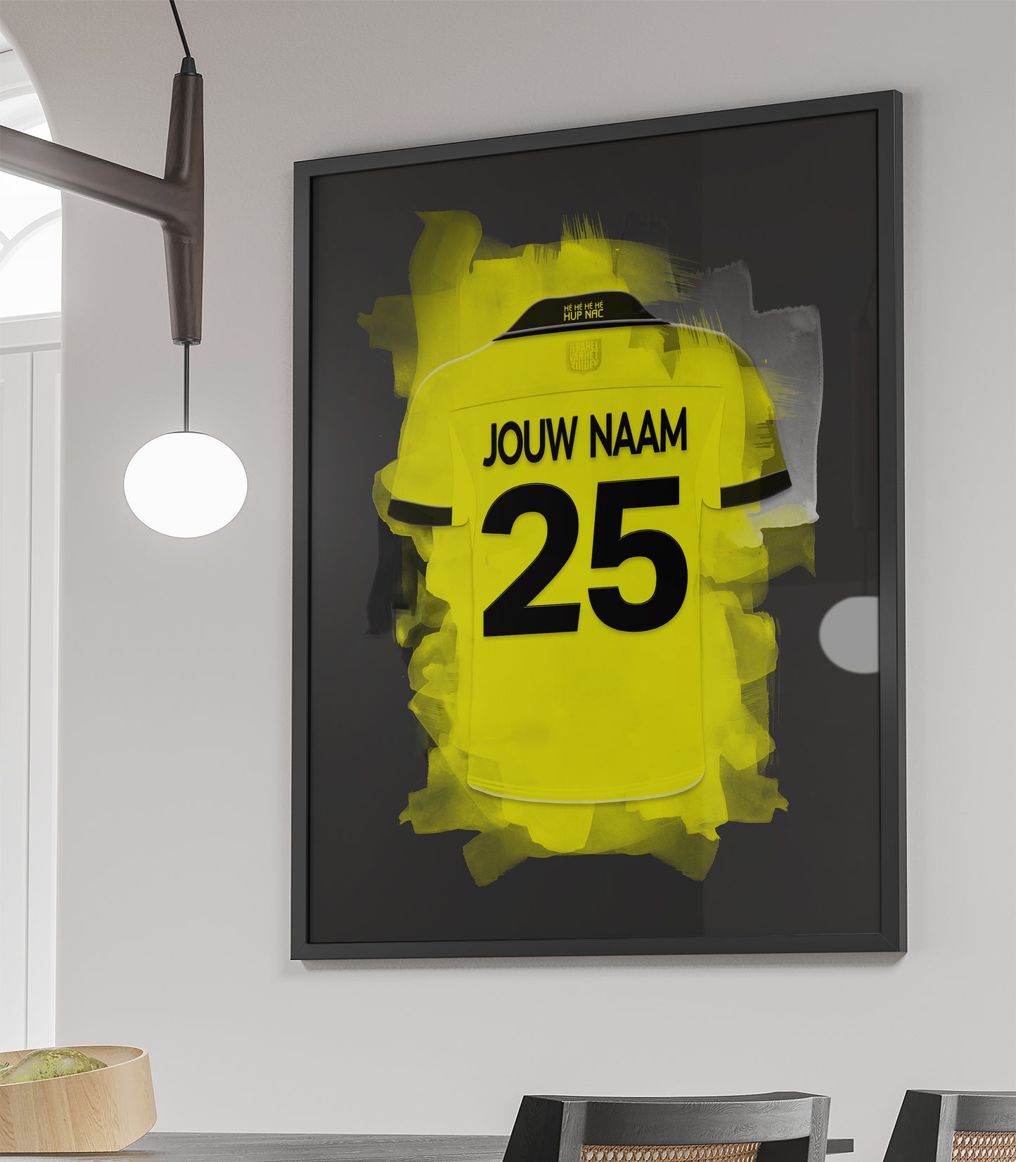 NAC Breda wanddecoratie - Ingelijste poster - Voetbal fan cadeau