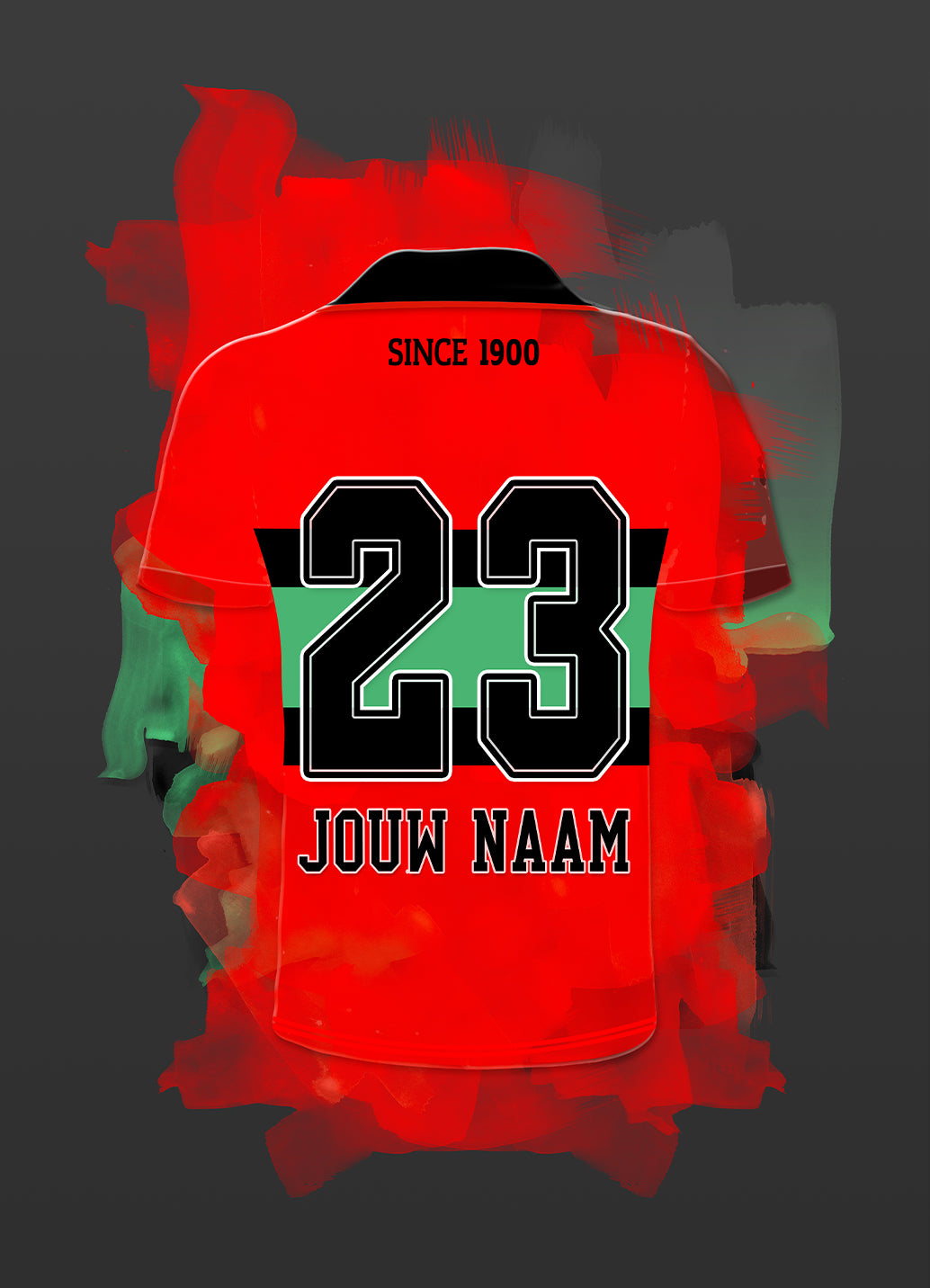 NEC poster met naam kopen