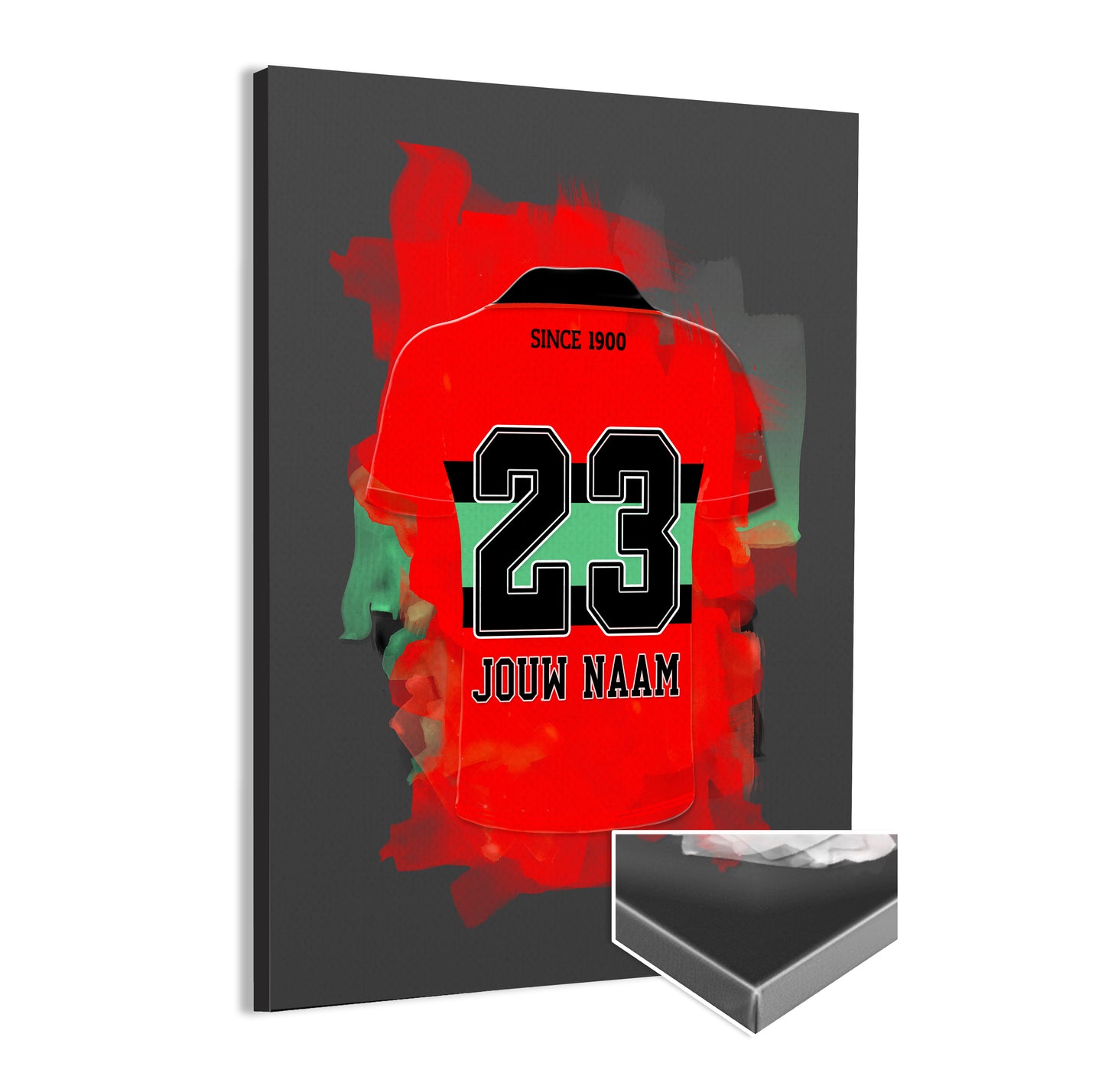 NEC Nijmegen canvas met frame kopen