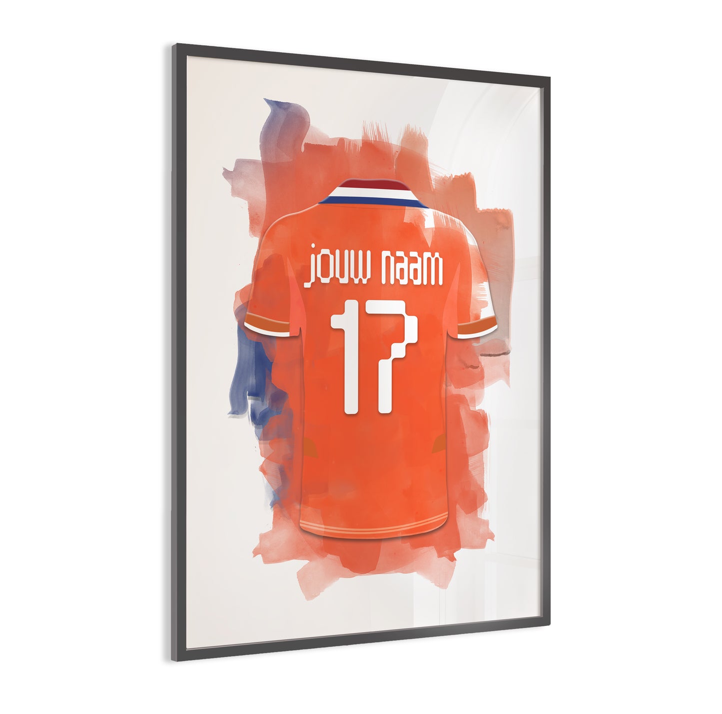 Dames voetbal elftal wanddecoratie - Gepersonaliseerde poster - Vrouwen voetbal fan cadeau