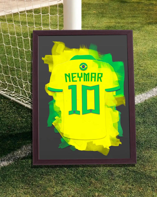 Neymar JR Ingelijste Poster Kopen