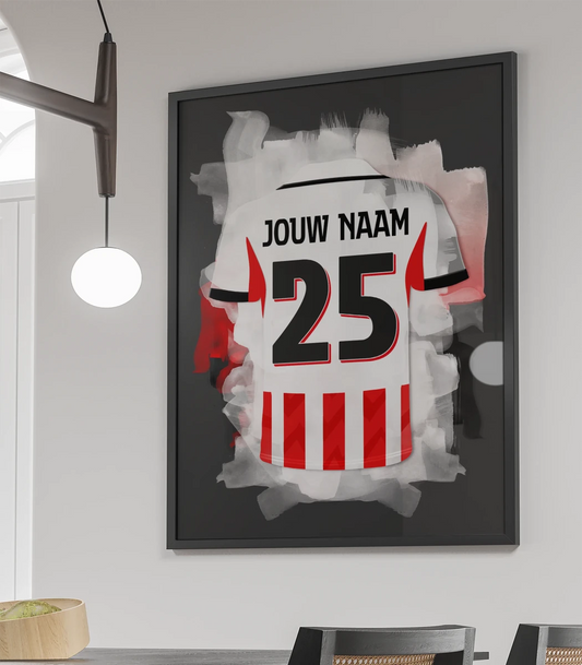 PSV Eindhoven Voetbal Poster Muurdecoratie