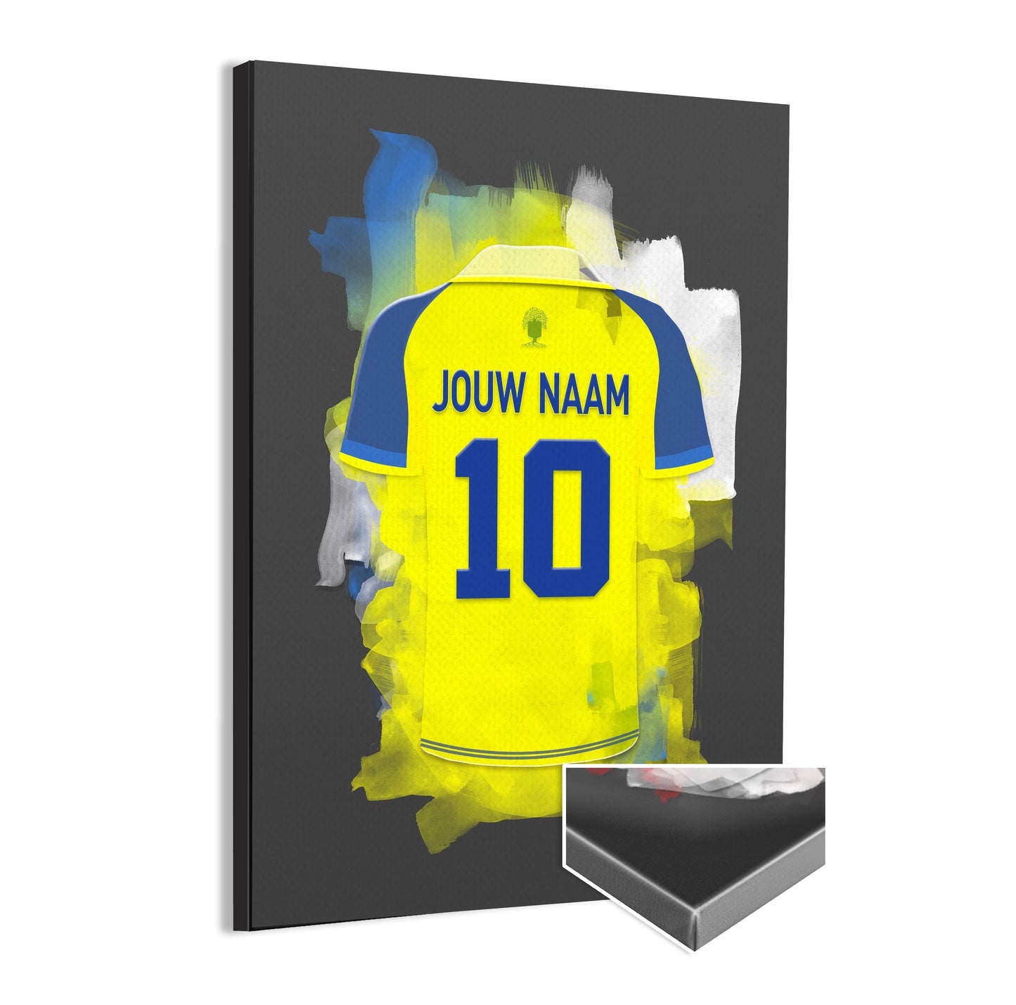 RKC Waalwijk wanddecoratie - Canvas poster - Voetbal fan cadeau