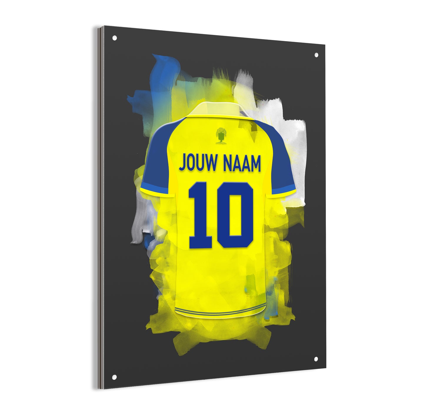 RKC Waalwijk wanddecoratie - Dibond poster - Voetbal fan cadeau