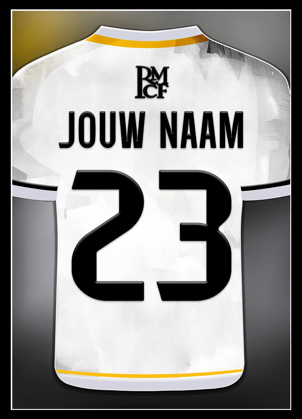 Real Madrid ingelijste poster