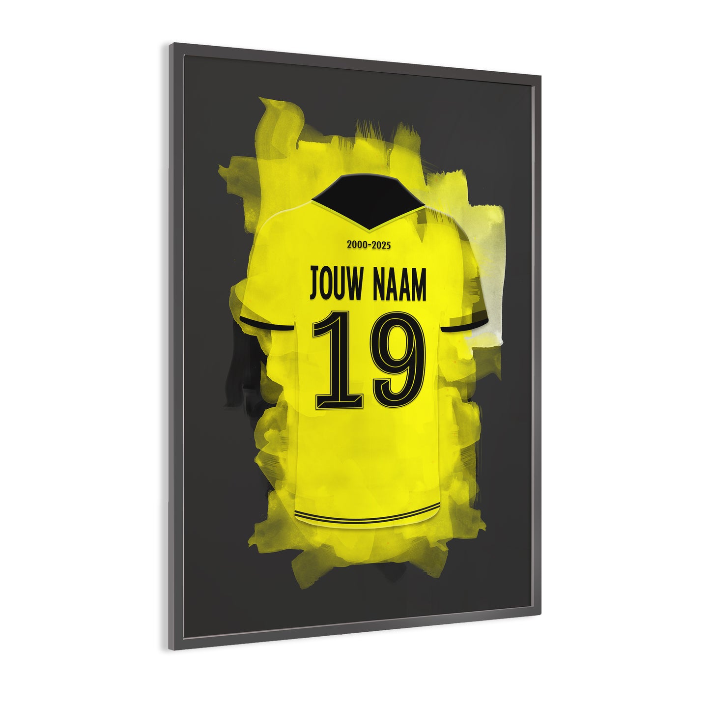 Roda JC wanddecoratie - Gepersonaliseerde poster - Voetbal fan cadeau