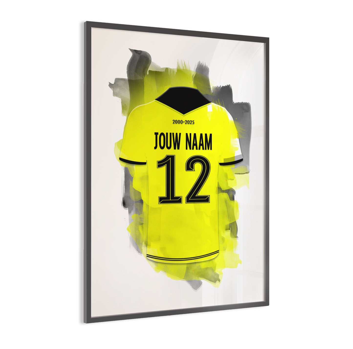 Roda JC wanddecoratie - Gepersonaliseerde poster - Voetbal fan cadeau