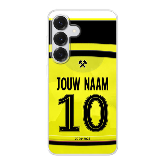 Roda JC Kerkrade telefoonhoesje met naam - Samsung Galaxy - Voetbal fan kado