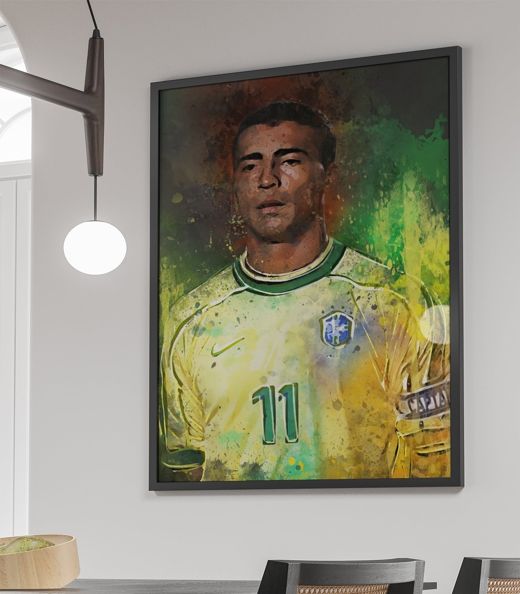 Romario ingelijste poster