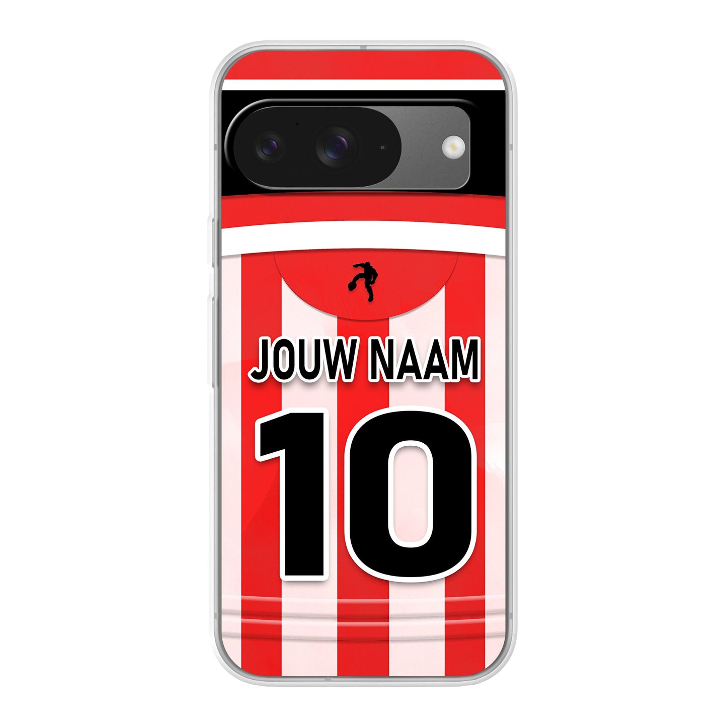 Sparta Rotterdam 2025-2026 telefoonhoesje met personalisatie - Google Pixel telefoonhoesjes - Voetbal fan kado