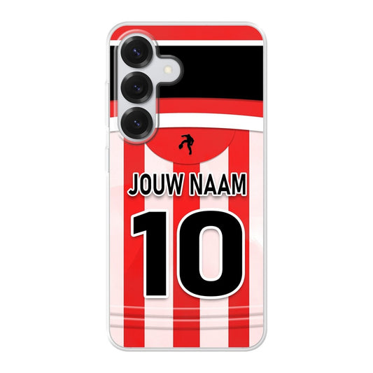 Sparta Rotterdam 2025-2026 telefoonhoesje met personalisatie - Samsung Galaxy telefoonhoesjes - Voetbal fan kado