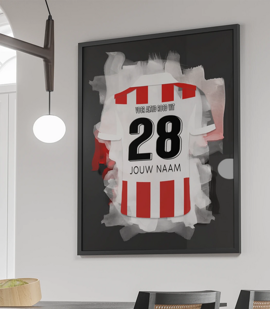 Top Oss Voetbal Poster Met Personalisatie