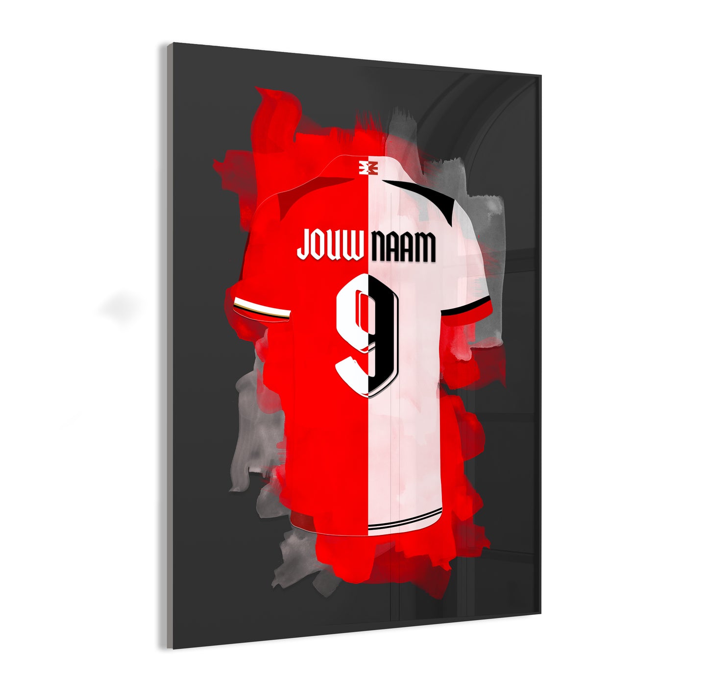 FC Twente plexiglasmuurdecoratie - voetbal cadeau fanshop