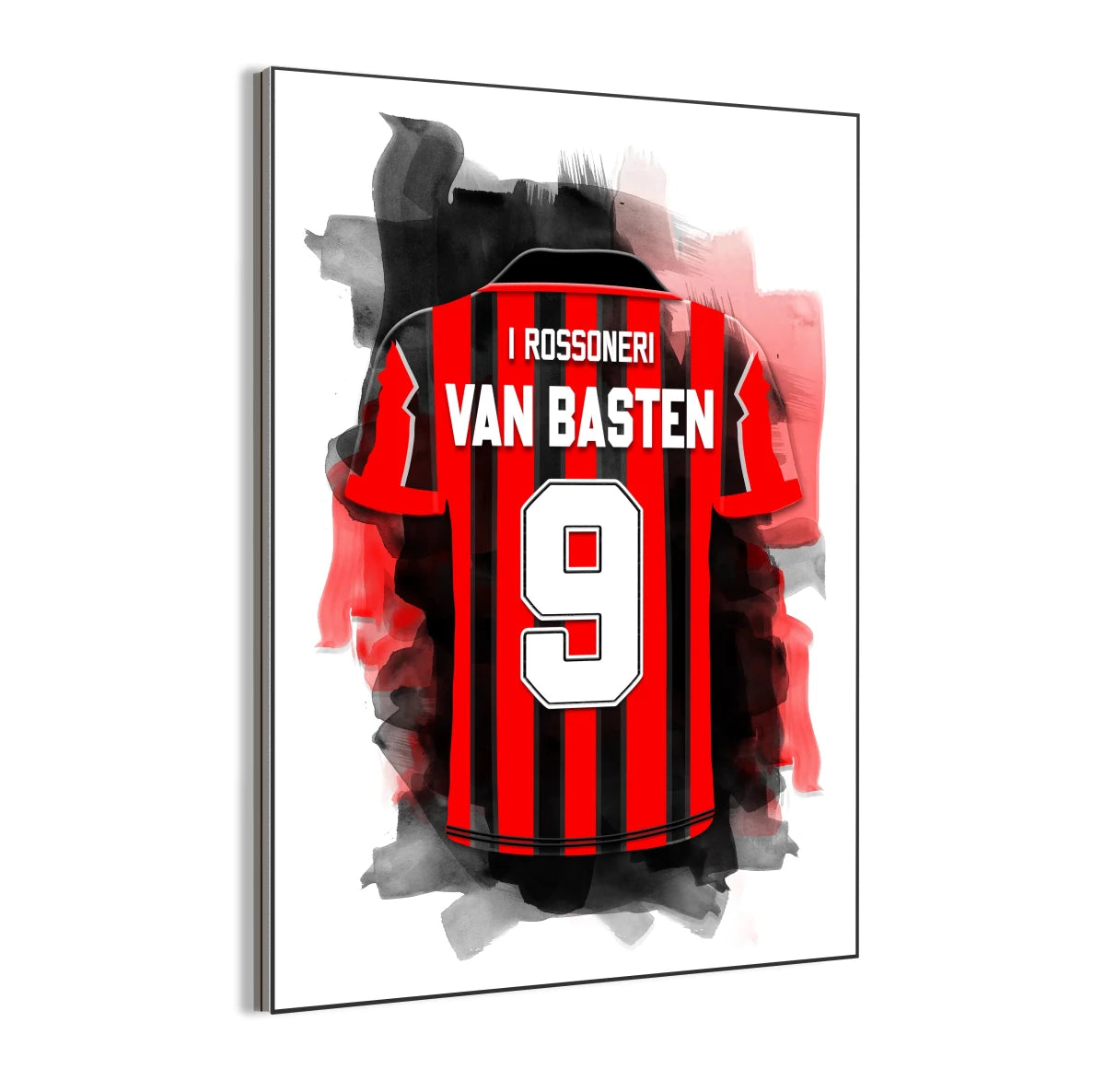 Van Basten Aluminium Dibond AC Milan