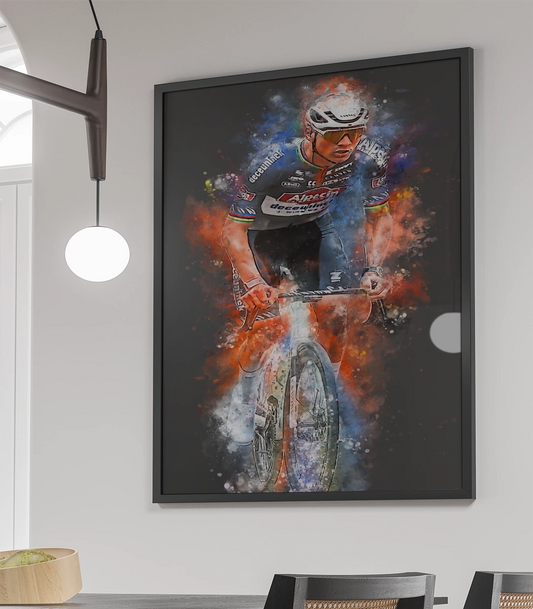 Van Der Poel Poster Wielrennen Kopen