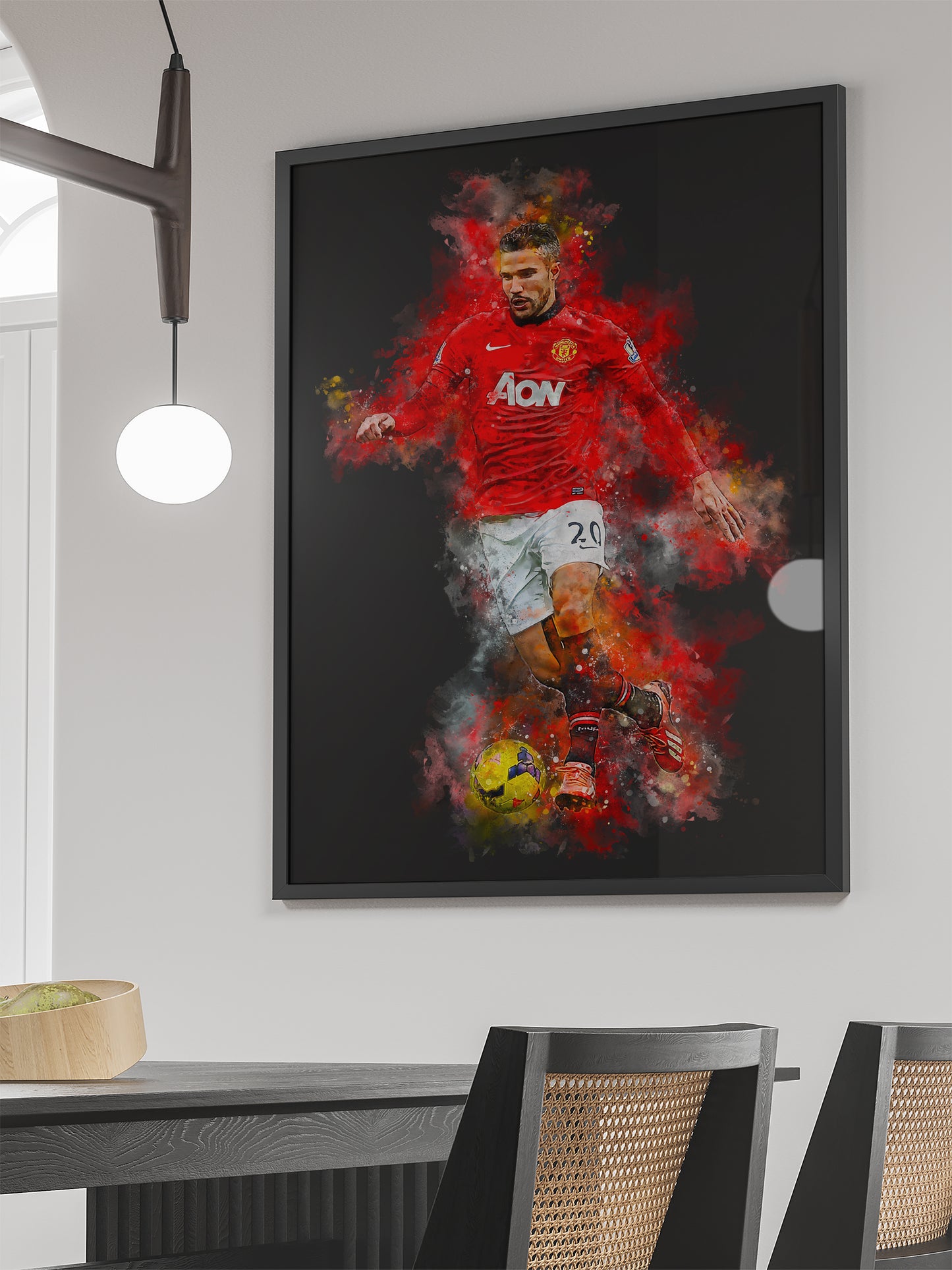 Van Persie voetbalposter - Wallofprints