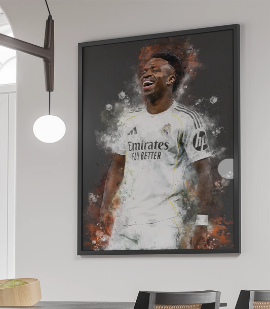 Vinicius Jr Voetbal Poster Voetbal Fan Cadeau