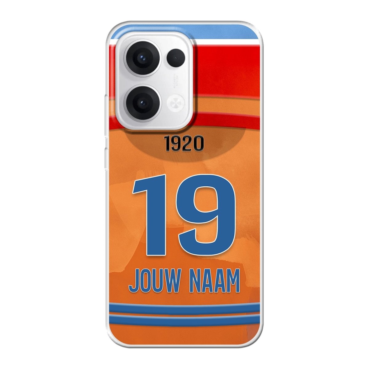 FC Volendam 2025-2026 telefoonhoesje met personalisatie - Oppo Reno telefoonhoesjes - Voetbal fan kado