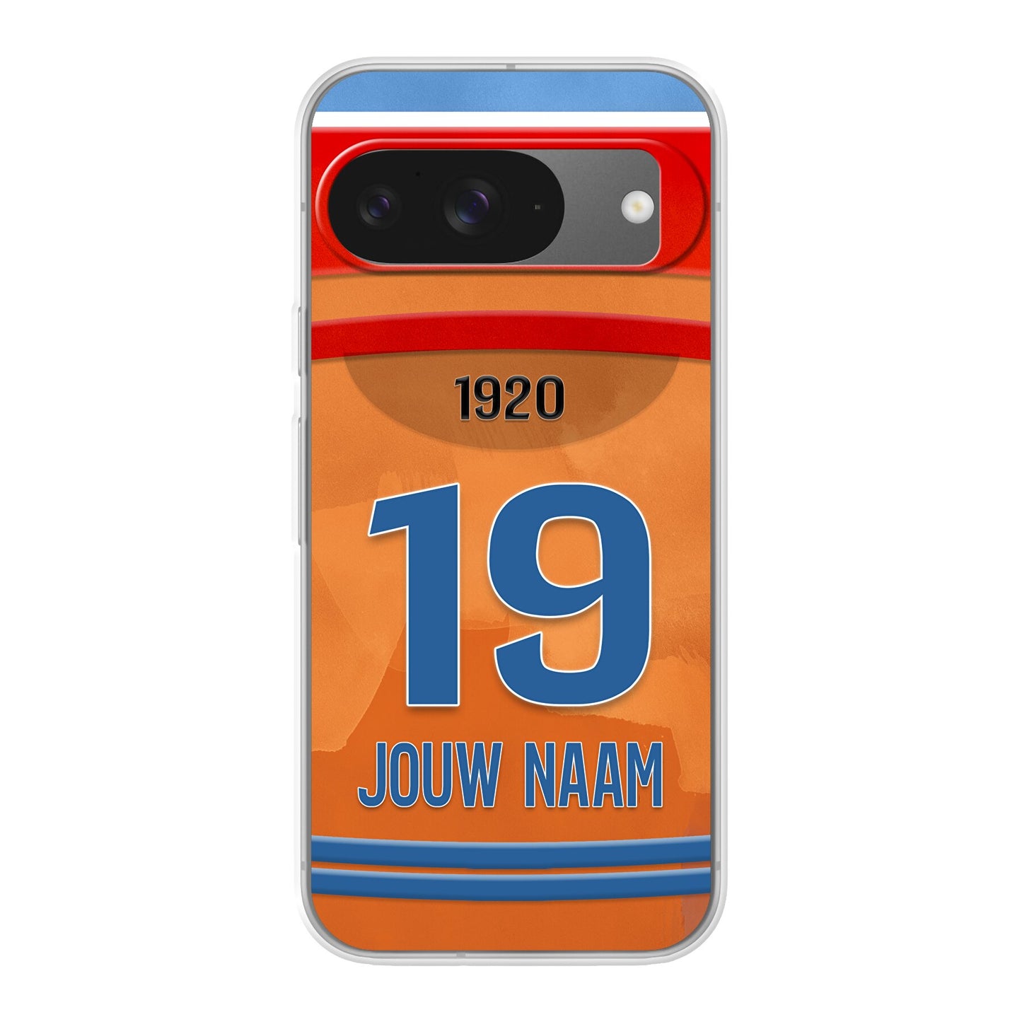 FC Volendam 2025-2026 telefoonhoesje met personalisatie - Google Pixel telefoonhoesjes - Voetbal fan kado
