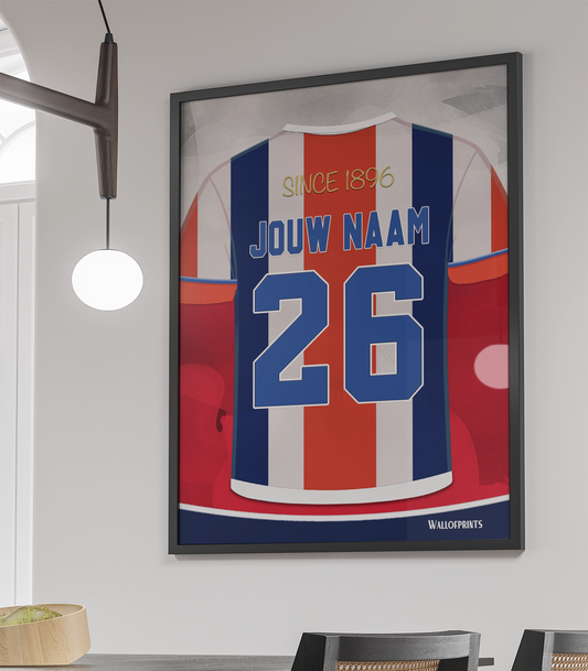 Willem II Wanddecoratie Met Lijst