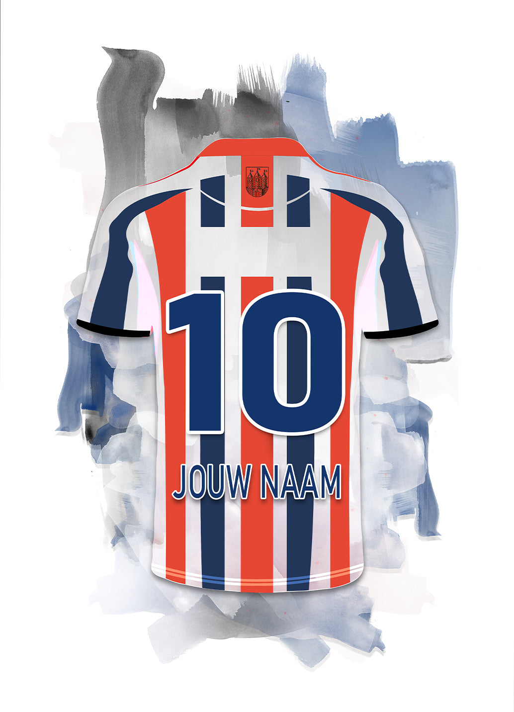 Willem II poster met naam kopen