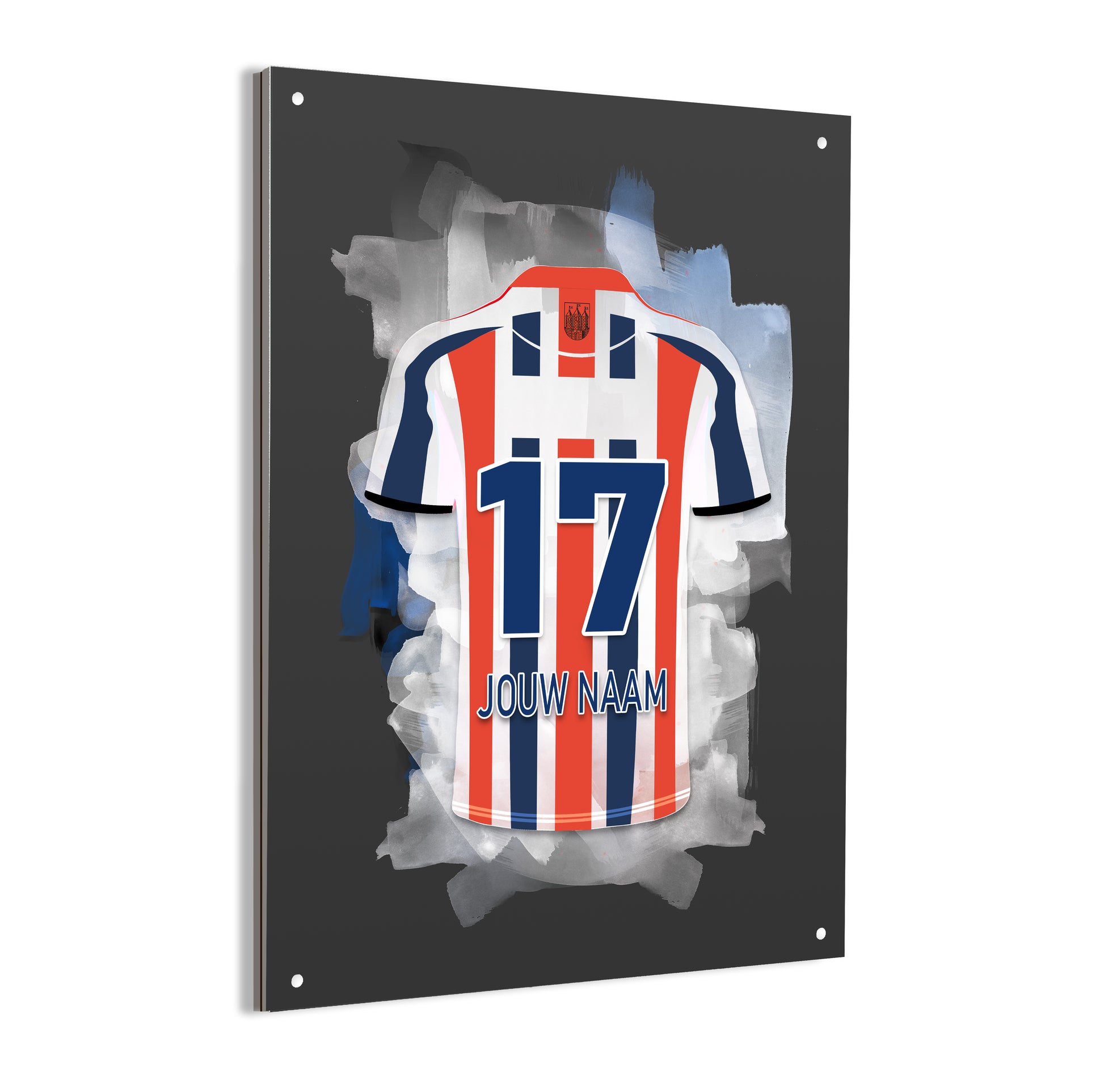 Willem II Tilburg aluminium dibond kopen