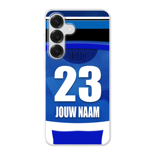 PEC Zwolle 2025-2026 telefoonhoesje met personalisatie - Samsung Galaxy telefoonhoesjes - Voetbal fan kado