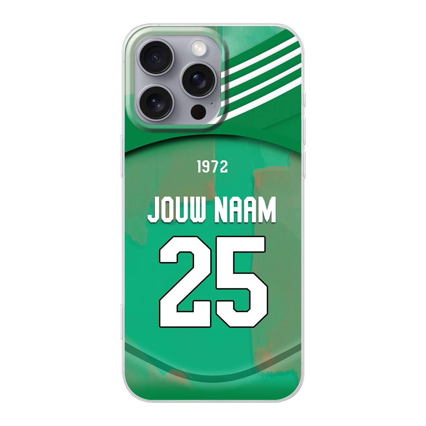 FC Dordrecht telefoonhoesje met naam iPhone