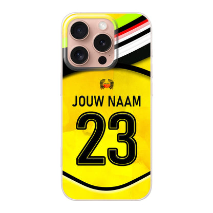 NAC Breda telefoonhoesje met personalisatie iPhone