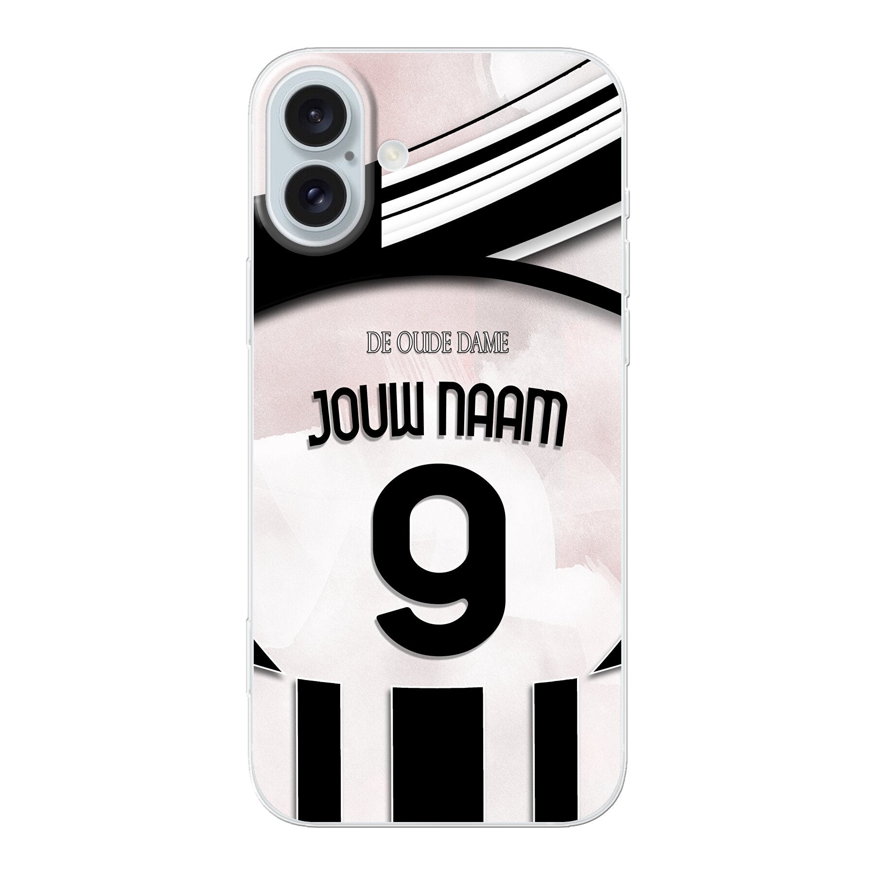 Juventus telefoonhoesje met naam iPhone