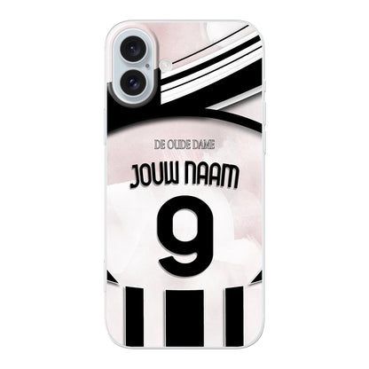 Juventus telefoonhoesje met naam iPhone