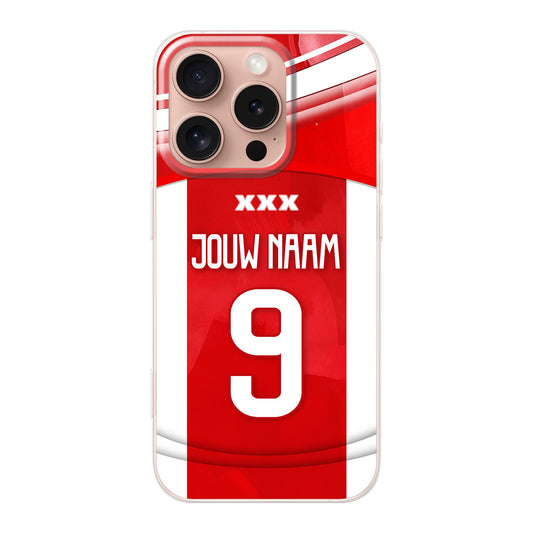 Ajax hoesje met naam iPhone