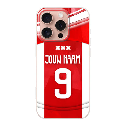 Ajax hoesje met naam iPhone