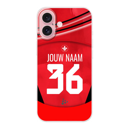 Almere City telefoonhoesje met personalisatie iPhone