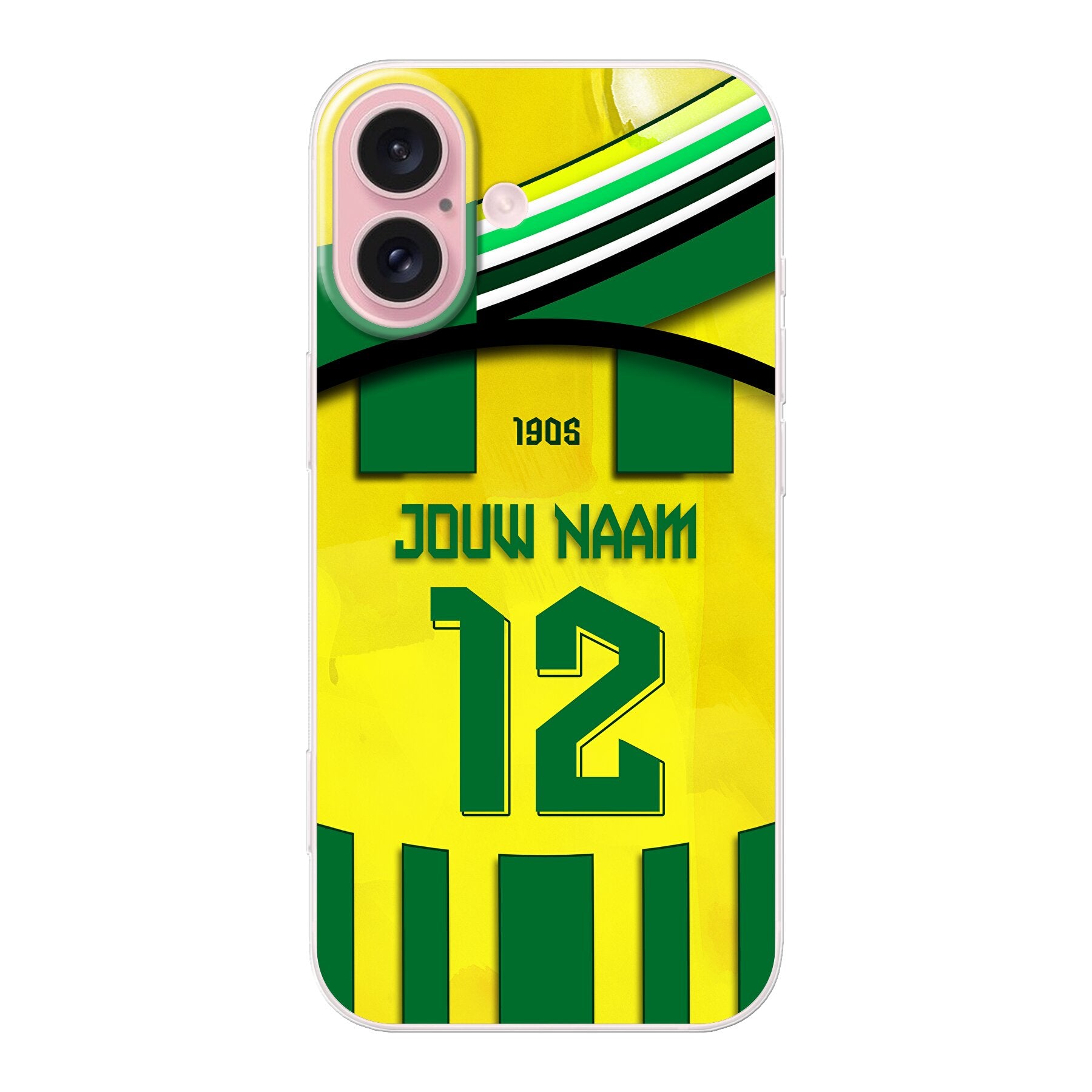 ADO Den Haag telefoonhoesje met personalisatie iPhone
