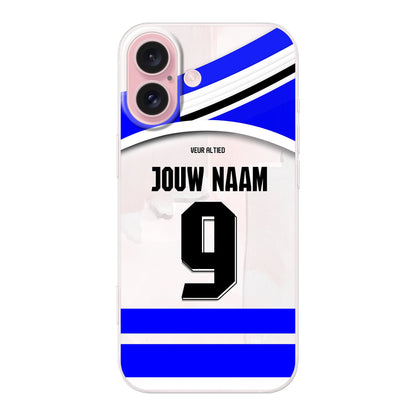 De Graafschap telefoonhoesje met naam iPhone