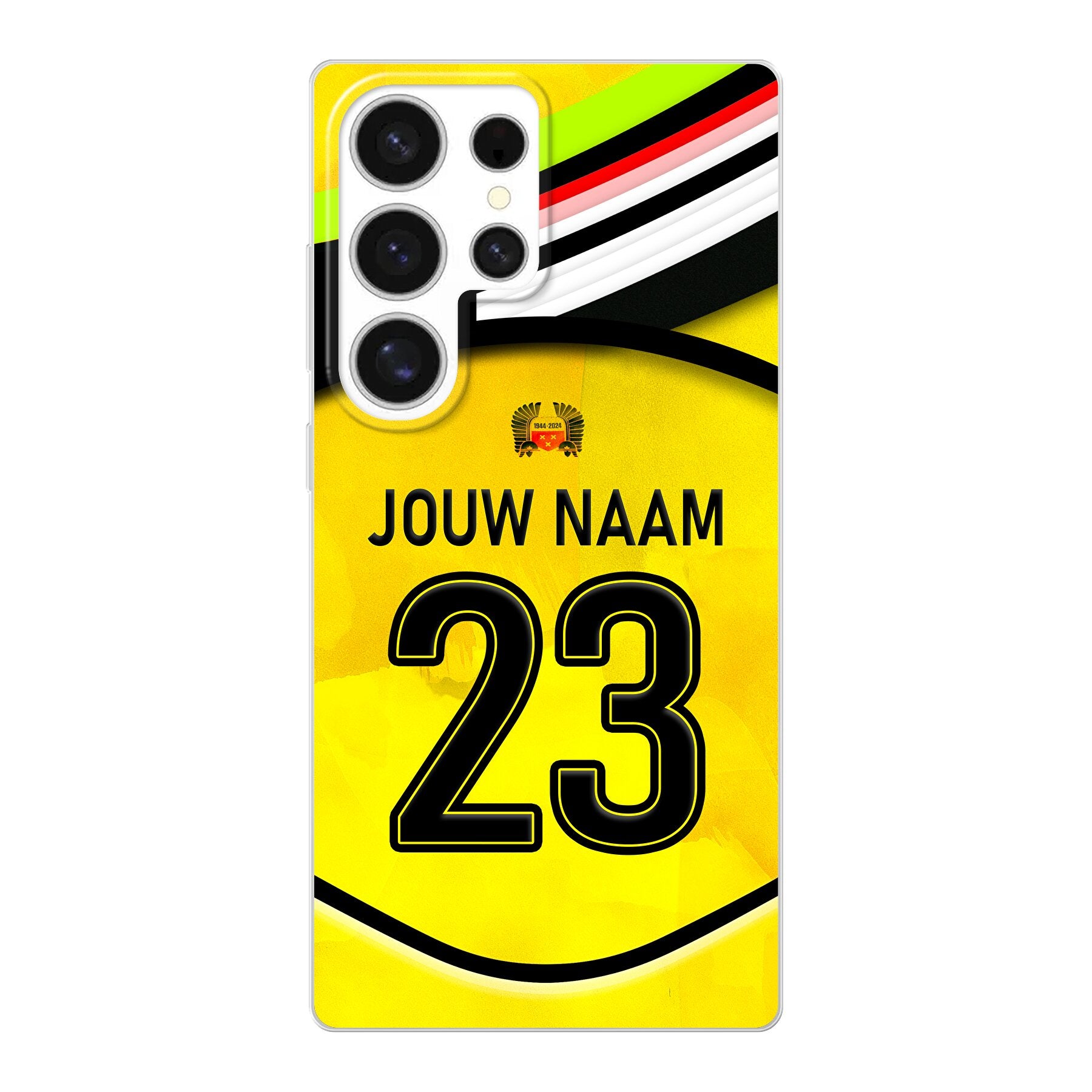 NAC Breda telefoonhoesje met personalisatie Samsung