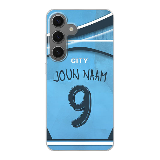 Manchester City telefoonhoesje met naam Samsung