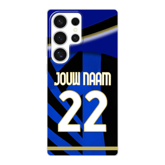 Inter Milan telefoonhoesje met naam Samsung