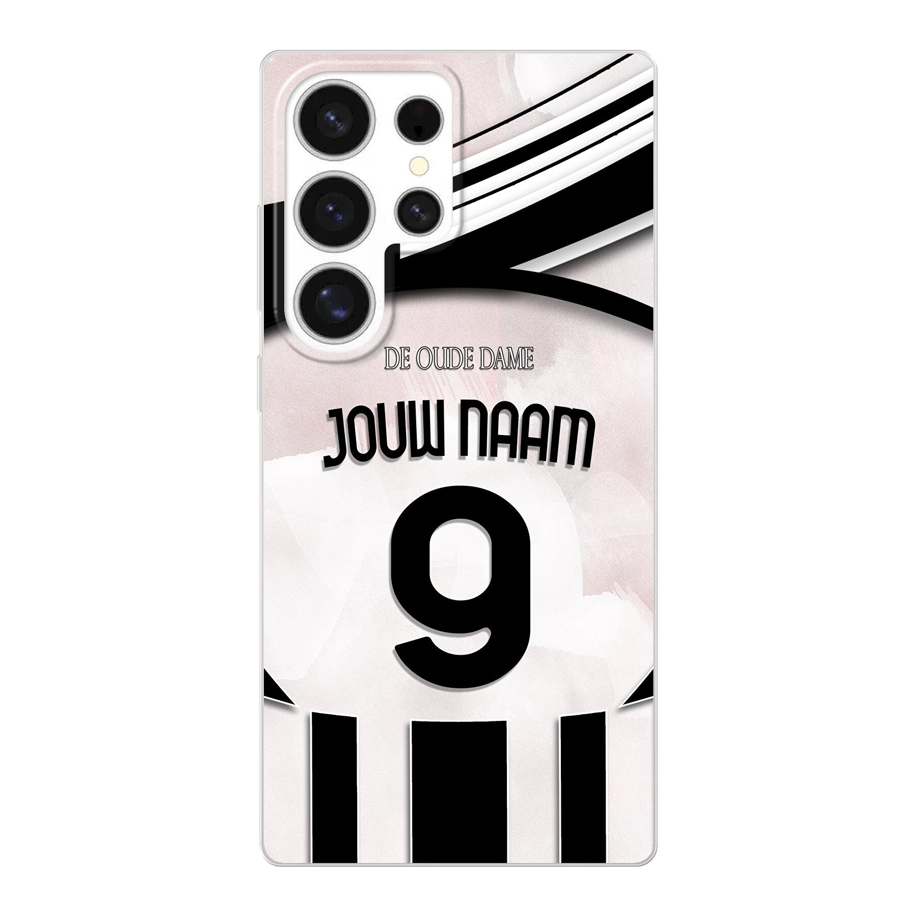 Juventus telefoonhoesje met naam samsung